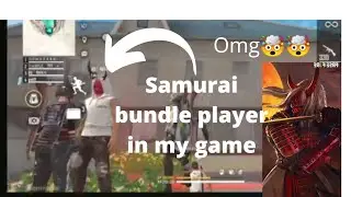 samurai bundle player in my game ooh my god!!!!|#comedy|#freefire | #pxh111