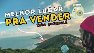 Selling instant photos on the beaches of Florianópolis • Praia Mole, surfing, and young people