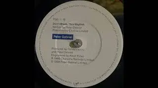 Peter Gabriel - Don't Break This Rhythm (1986)