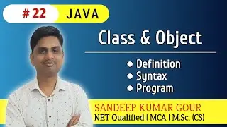 class and object in Java | Java Programming