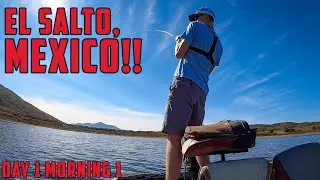Going to Bass Fishing PARADISE! | Lake El Salto, Mexico El Salto Lodge Day 1 Morning 1