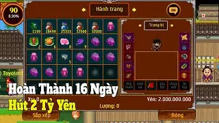 Hoàn Thành Cấp Tốc 2 Tỷ Yên Trong 16 Ngày Ở Làng Cổ : Ninja School Online
