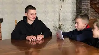 Молодые спортсмены , в гостях у Дорофеева Стаса .