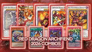 RED DRAGON ARCHFIEND IN 2026 GOES CRAZY! 21 NEW COMBOS & DECKLISTS | YUGIOH!