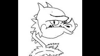 Plants vs zombies 2 How to draw a easy? Растения против Зомби 2 Как нарисовать просто?