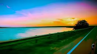 КРЫМ. Озеро ДОНУЗЛАВ. Клип и музыка авторская CRIMEAN ROUTES MUSIC