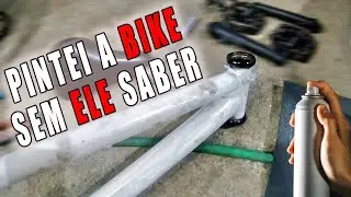 Pintei a Bmx do Meu Amigo Sem Ele Saber | Será que ele Ficou Bravo? by Hugo Mattos Bmx