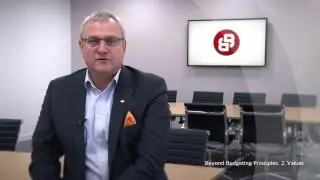 Beyond Budgeting: Principle 2 - Values