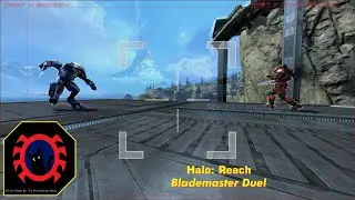 A Sword Duel Between Two Masters In Halo