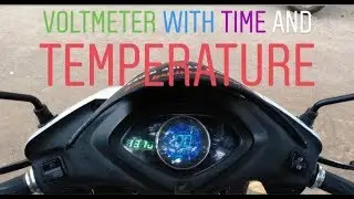 Voltmeter | temperature meter | time | activa