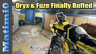 Oryx & Fuze Finally Buffed  - Rainbow Six Siege