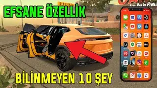 OYUNDA BİLİNMEYEN 10 ŞEY 🥳 // CAR PARKİNG MULTİPLAYER