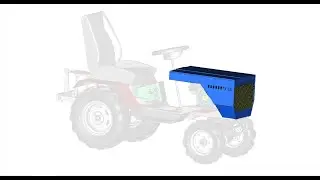 Капот .  Тractor hood.