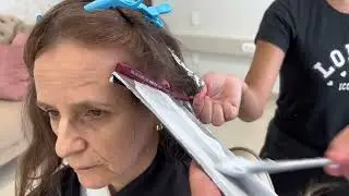Técnica de mechas para camuflagem de cabelos brancos 🧑‍🦳
