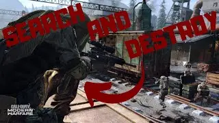 PLAYING SOME SEARCH AND DESTROY ON MODERN WARFARE!!!
