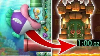 Mario Bros Wii But It Random (World Record Time)
