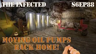 Moving The Oil Pumps Back Home! And Making Electrical Parts The Infected Gameplay, Let's Play S6EP88