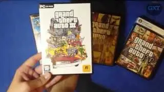 (GTA) GRAND THEFT AUTO Ultimate Collection Video 2001-2008 History Game Unboxing-Overview HD 1080P