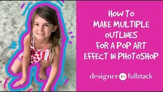 Adobe Photoshop Pop Art Effect Multiple Outlines and Strokes