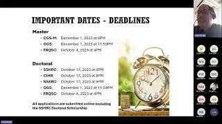 External Scholarships Presentation 2023 (Graduate Studies)