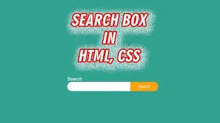 Awesome CSS Search Box Using Only HTML & CSS | Vickey Technical