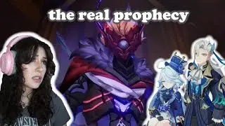 what is the REAL prophecy meaning? Fontaine's longest opera || Genshin 4.2 Archon Quest Reaction