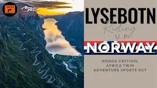 Lysebotn | Norway | Honda Africa Twin AS DCT/MT-09 | Riding up