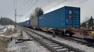 Logatec - 4.1.2025 Freight Train from Port of Koper, Comark Project Logistics