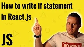How to write if statement in react js tutorial for beginners