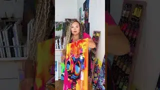 Картина «Мой друг» холст 50см*70см, акрил