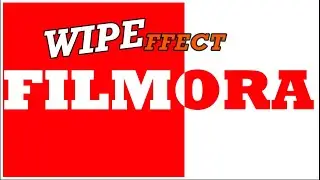 Wipe Text Animation in Wondershare filmora
