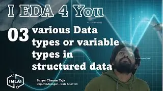 3 various Data types or variable types in structured data