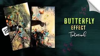 Butterfly Effect Reels Video Editing In Capcut | Trending Cinematic Buterfly Effect Reels Editing