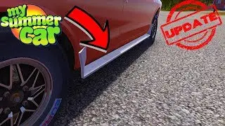 SIDE SKIRTS - My Summer Car Update #28 | Radex