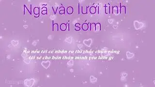 ngã vào lưới tình hơi sớm // tlinh (live) | Lyrics video | #tacungchill