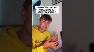 Plays on Beatstars are down… should beat makers me worried ? 