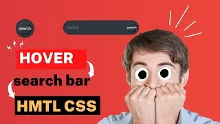 How to Create Responsive Search Bar in HTML & CSS | Beginner Tutorial