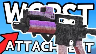 using *THE WORST* attachment in Phantom Forces..