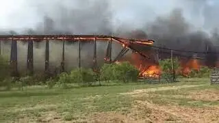 Rare Bridge Collapse Video on YouTube!