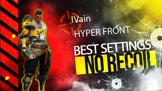 hyper front best settings | hyper front sensitivity |  hyper front no recoil settings