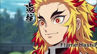 Introducing all 9 Hashiras of the Demon Slayer