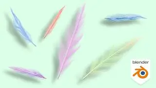 How to Make a Feather in Blender 4.4 – Beginner Tutorial