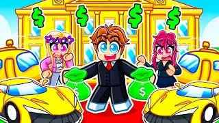 Laggy Becomes a BILLIONAIRE in Roblox Snapchat!