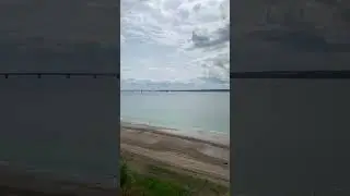 Стройка «Климовского» моста через Волгу, Тольятти, 27.08.2023