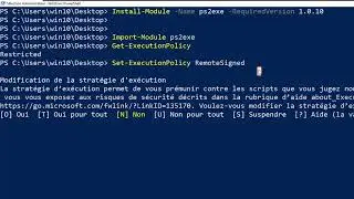 PowerShell to EXE: Convert PowerShell Scripts to Executables with ps2exe