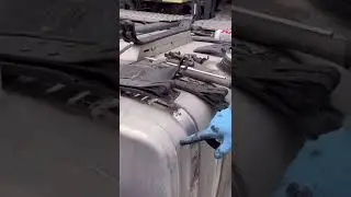 Полировка топливного бака👌 полное видео на канале! #фура #дальнобой #ремонтскания #грузовик #тягач
