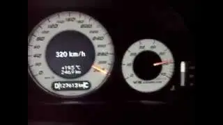 "Mercedes" Bakı-Quba yolunu 320 km/saat sürətlə getdi - Avtolent.az