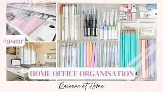SUPER SATISFYING HOME OFFICE RESTOCK & ORGANIZATION | PLUS TECH DRAWER | CLEAN WITH ME