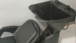 Lavatório Cabeleireiro barbeiro Cuba Reclinável  Dompel
