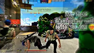 ❤️‍🔥 My first Gameplay with KMC Alan  bro 🥵 | 🤯 God lvl game play #freefire #ff#ffmax #alanff #viral